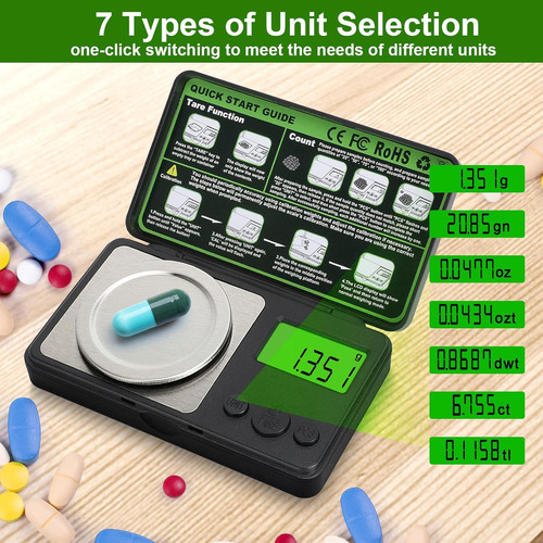 001g 50g digital milligram - 0.001g/50g,